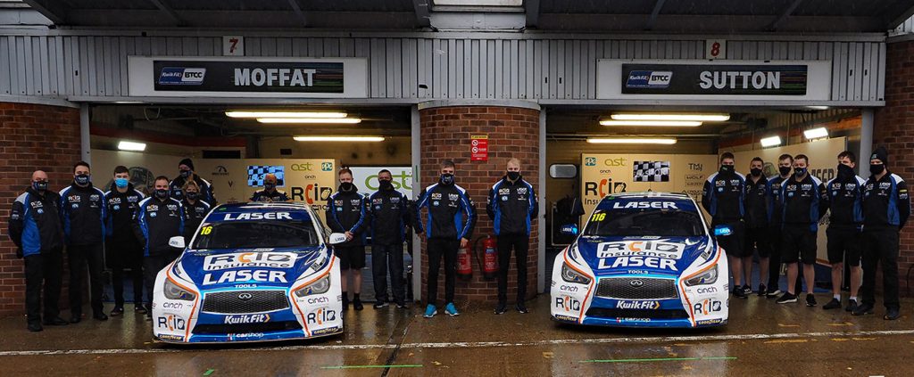 Laser Tools Racing team picture